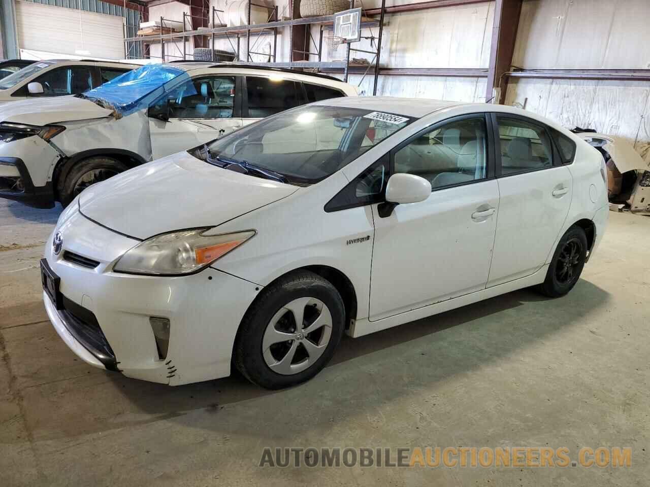 JTDKN3DU7C5464659 TOYOTA PRIUS 2012