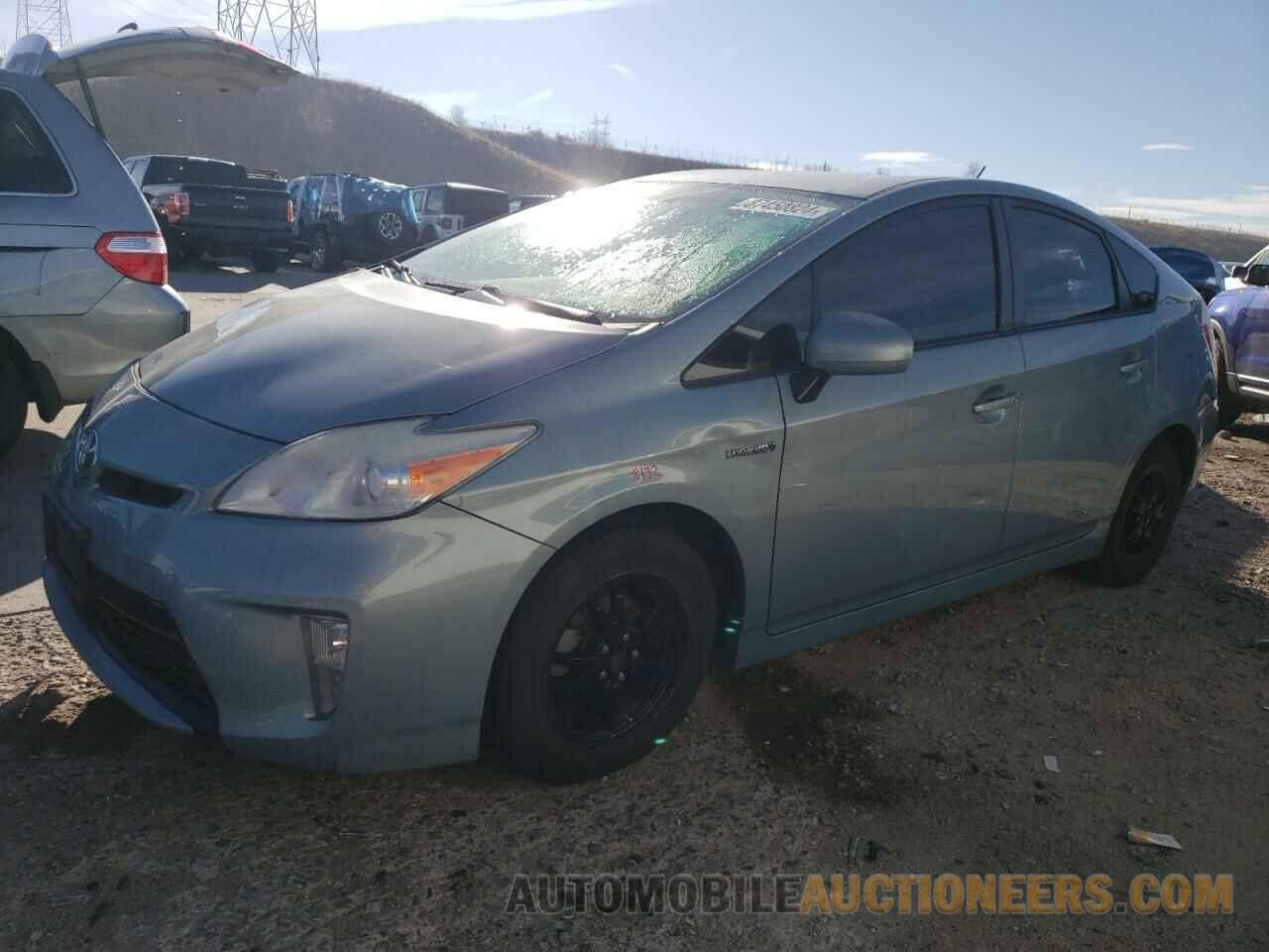 JTDKN3DU7C5502519 TOYOTA PRIUS 2012