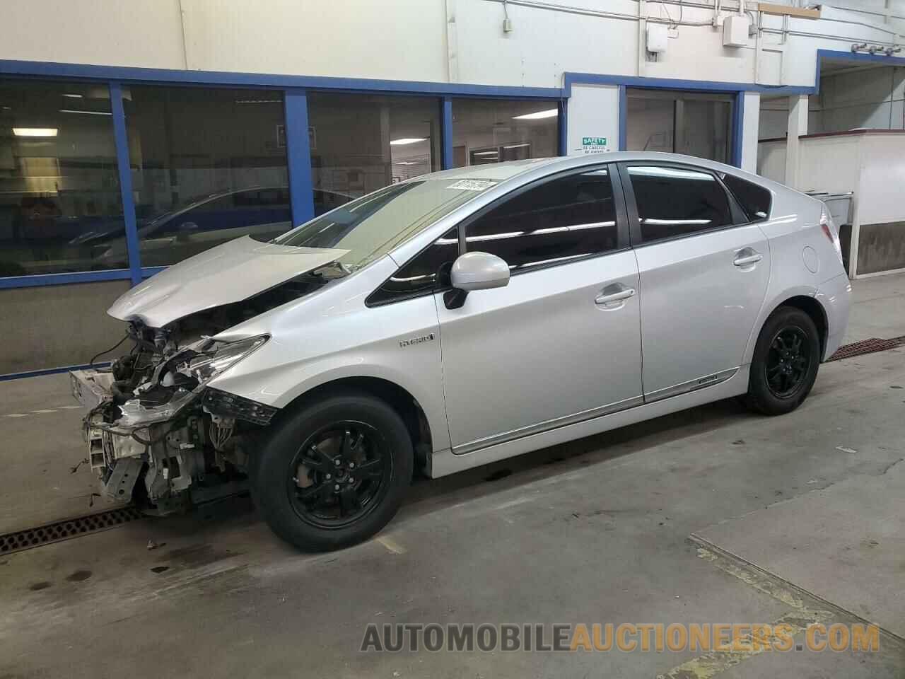 JTDKN3DU7C5521104 TOYOTA PRIUS 2012