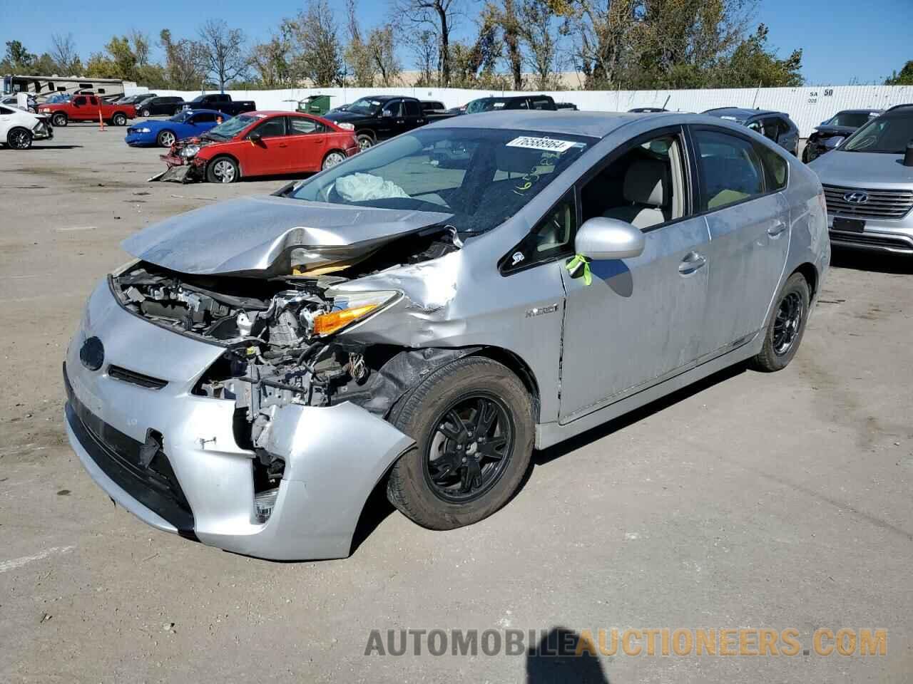 JTDKN3DU7D0337747 TOYOTA PRIUS 2013