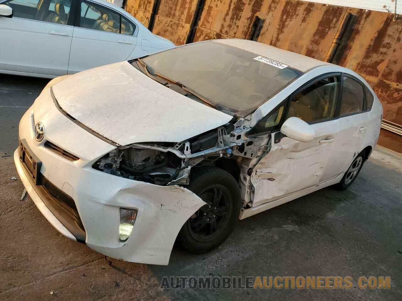 JTDKN3DU7D0344794 TOYOTA PRIUS 2013