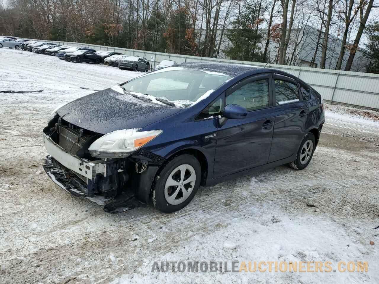 JTDKN3DU7D1649402 TOYOTA PRIUS 2013