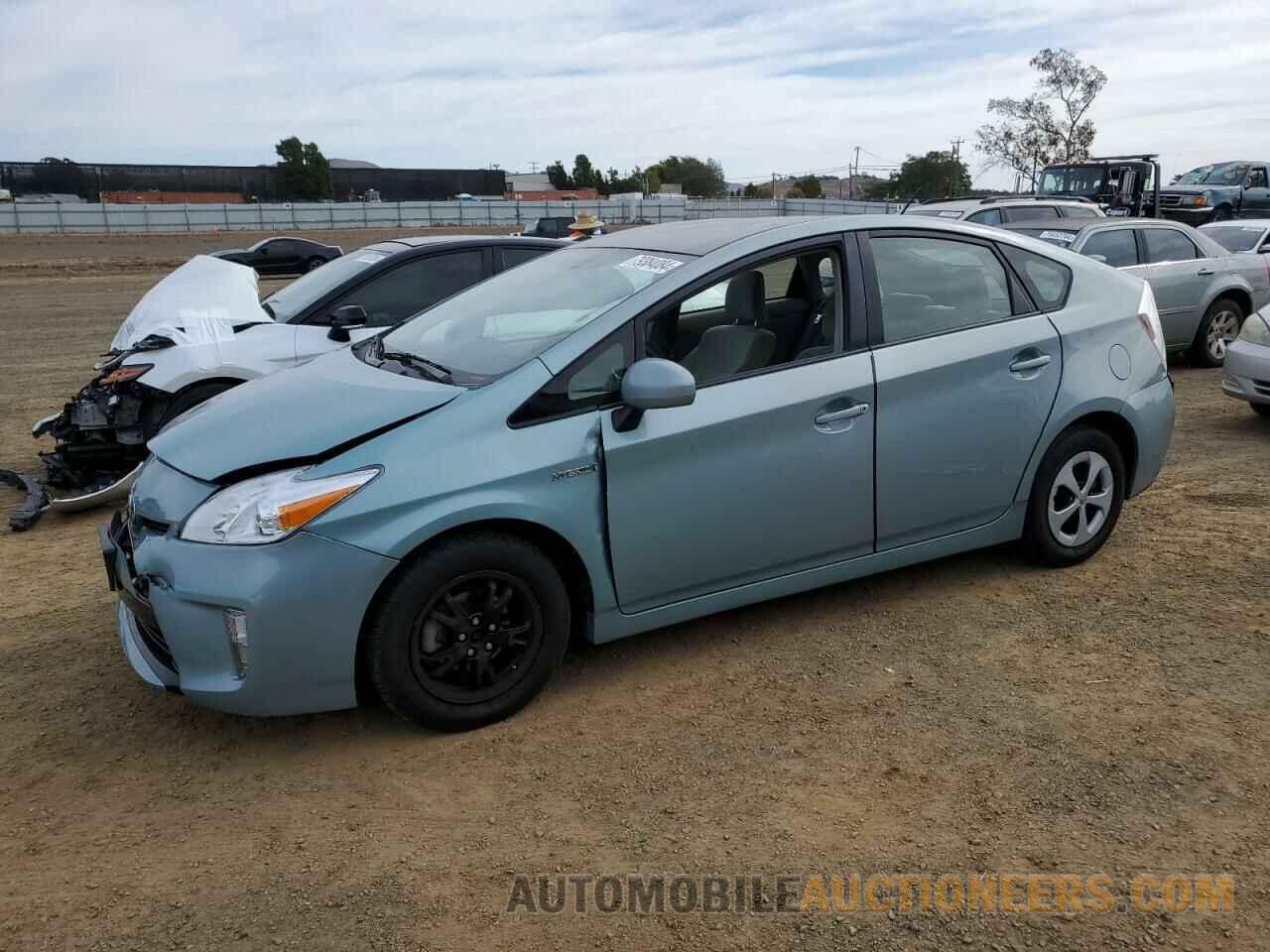 JTDKN3DU7D1678026 TOYOTA PRIUS 2013