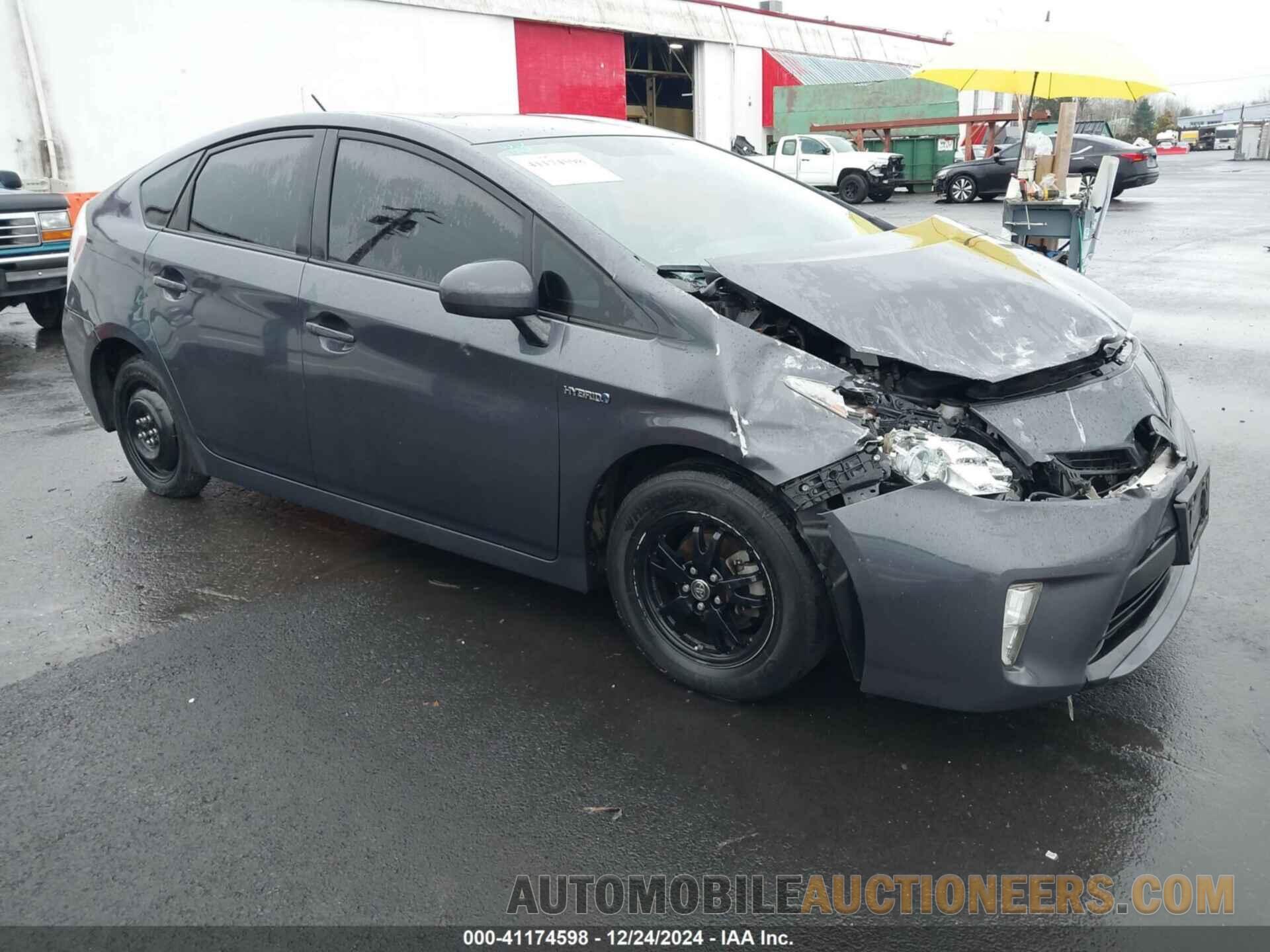 JTDKN3DU7D1719495 TOYOTA PRIUS 2013