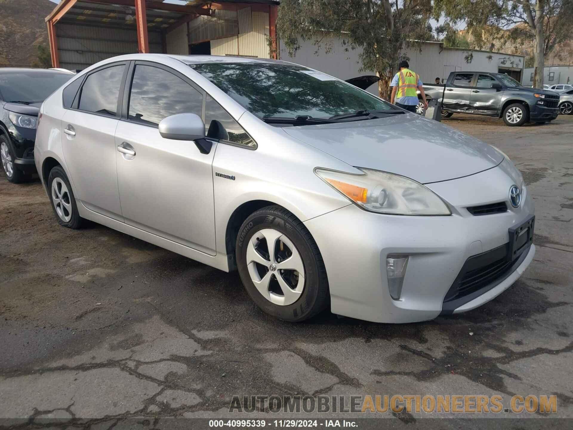 JTDKN3DU7D5586861 TOYOTA PRIUS 2013