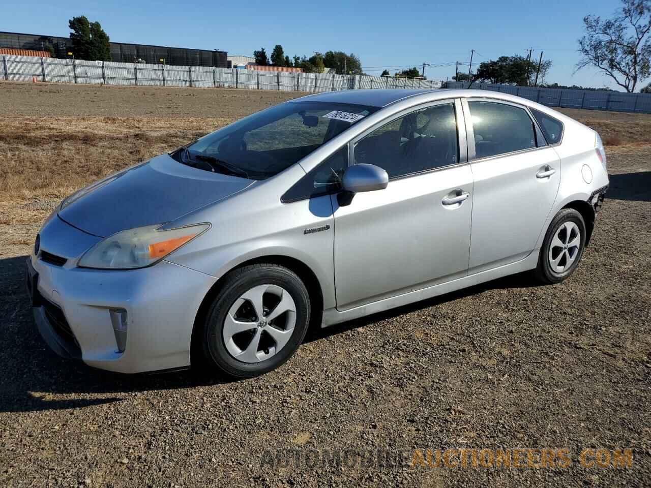 JTDKN3DU7D5601987 TOYOTA PRIUS 2013