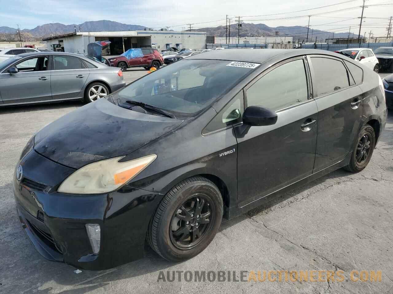 JTDKN3DU7D5635704 TOYOTA PRIUS 2013