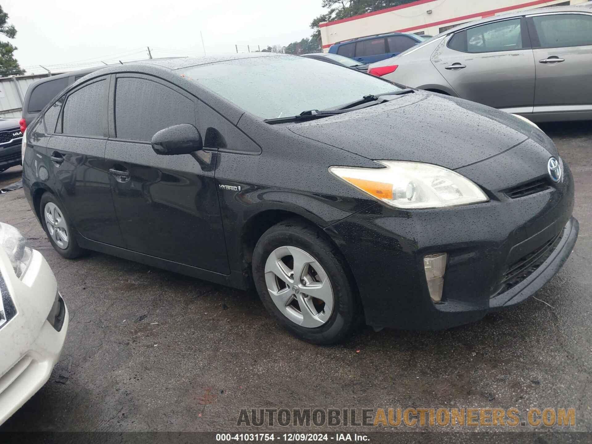 JTDKN3DU7D5647299 TOYOTA PRIUS 2013