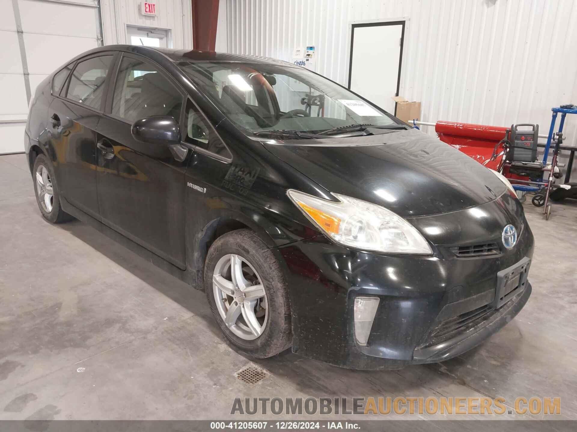 JTDKN3DU7E0365811 TOYOTA PRIUS 2014