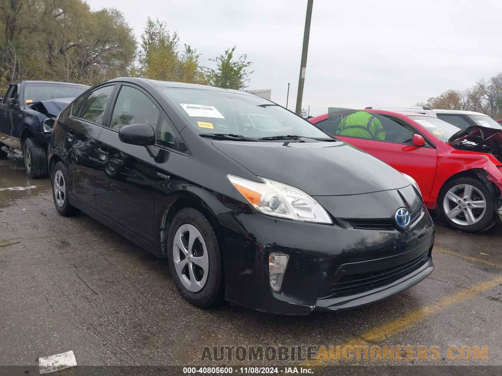 JTDKN3DU7E0369230 TOYOTA PRIUS 2014