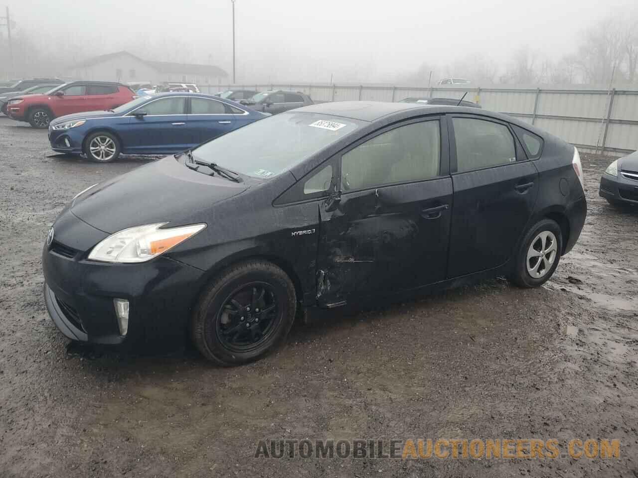 JTDKN3DU7E0394306 TOYOTA PRIUS 2014