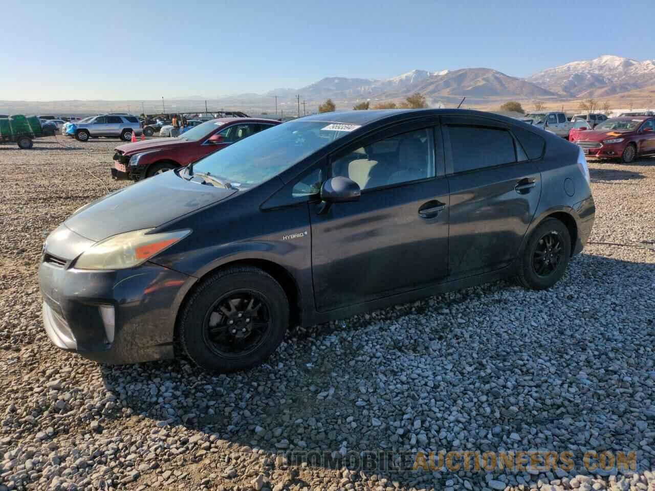 JTDKN3DU7E1741529 TOYOTA PRIUS 2014