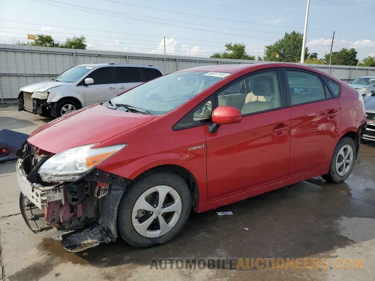 JTDKN3DU7E1764549 TOYOTA PRIUS 2014