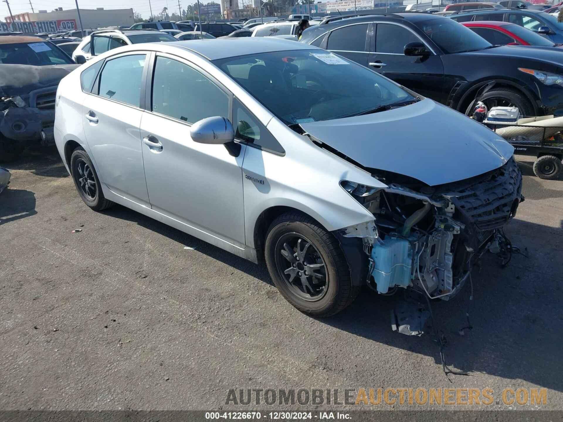 JTDKN3DU7E1773607 TOYOTA PRIUS 2014