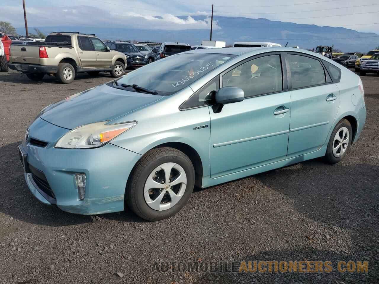 JTDKN3DU7E1781982 TOYOTA PRIUS 2014