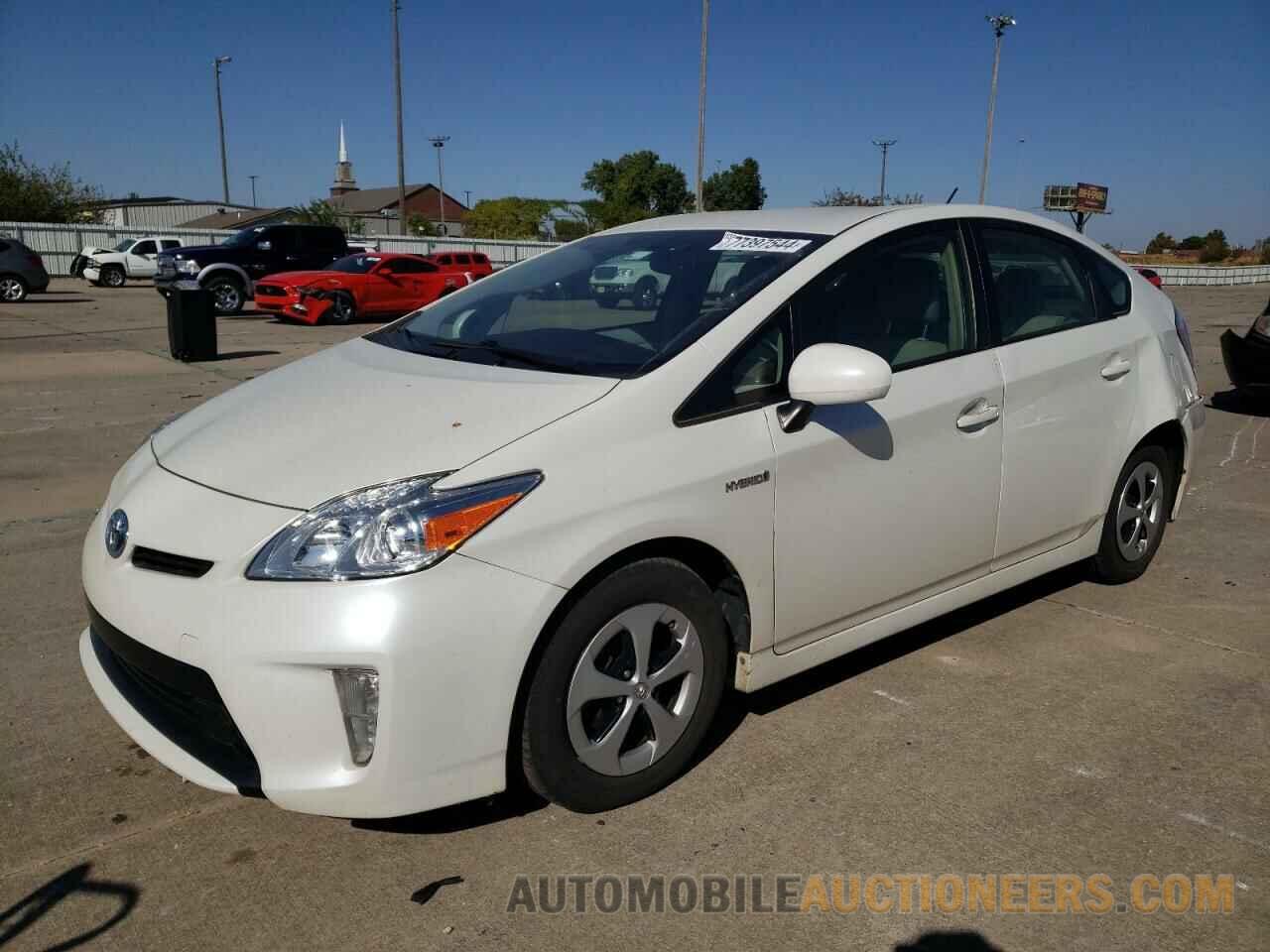 JTDKN3DU7F0394629 TOYOTA PRIUS 2015