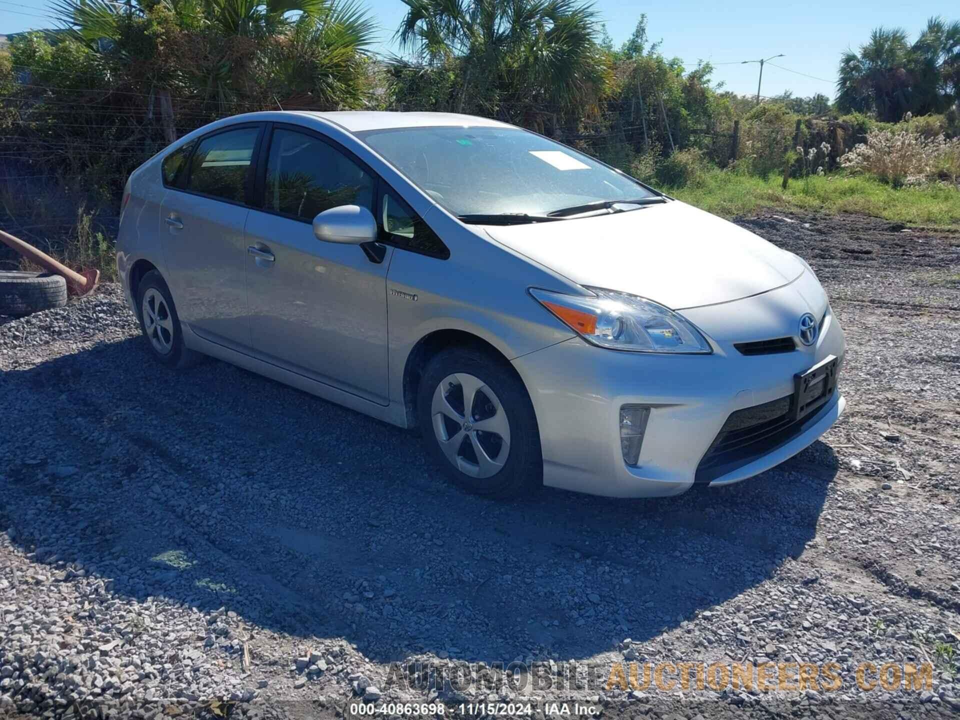 JTDKN3DU7F0397515 TOYOTA PRIUS 2015