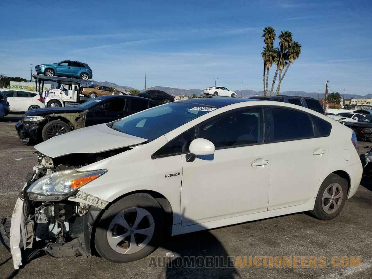 JTDKN3DU7F0398731 TOYOTA PRIUS 2015