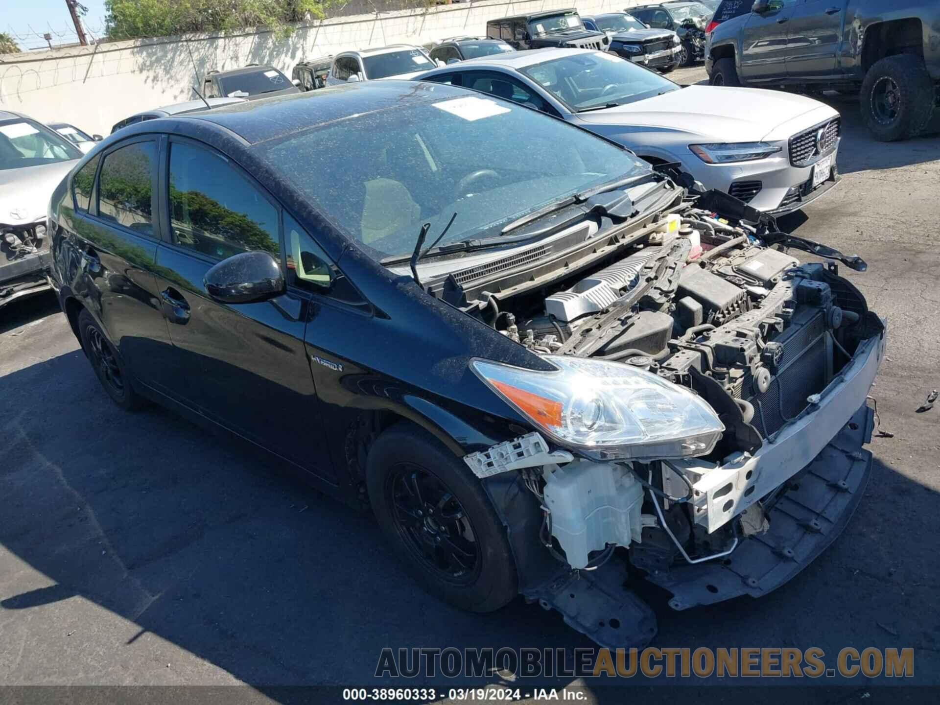 JTDKN3DU7F0401238 TOYOTA PRIUS 2015