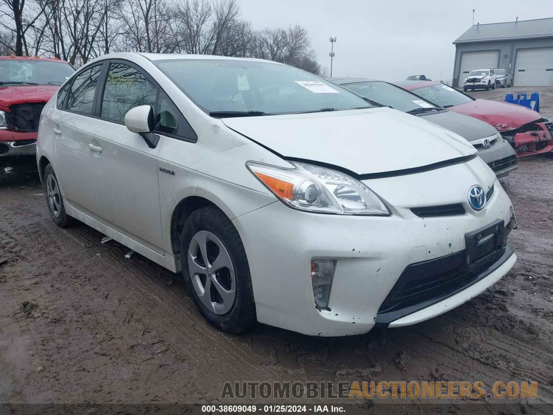 JTDKN3DU7F0411042 TOYOTA PRIUS 2015