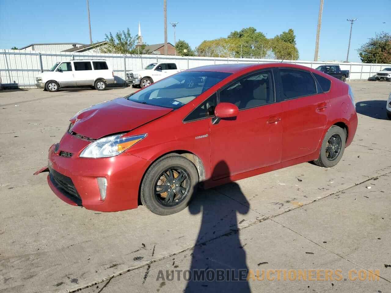 JTDKN3DU7F0416743 TOYOTA PRIUS 2015