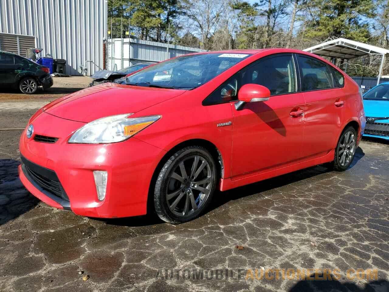 JTDKN3DU7F0417441 TOYOTA PRIUS 2015