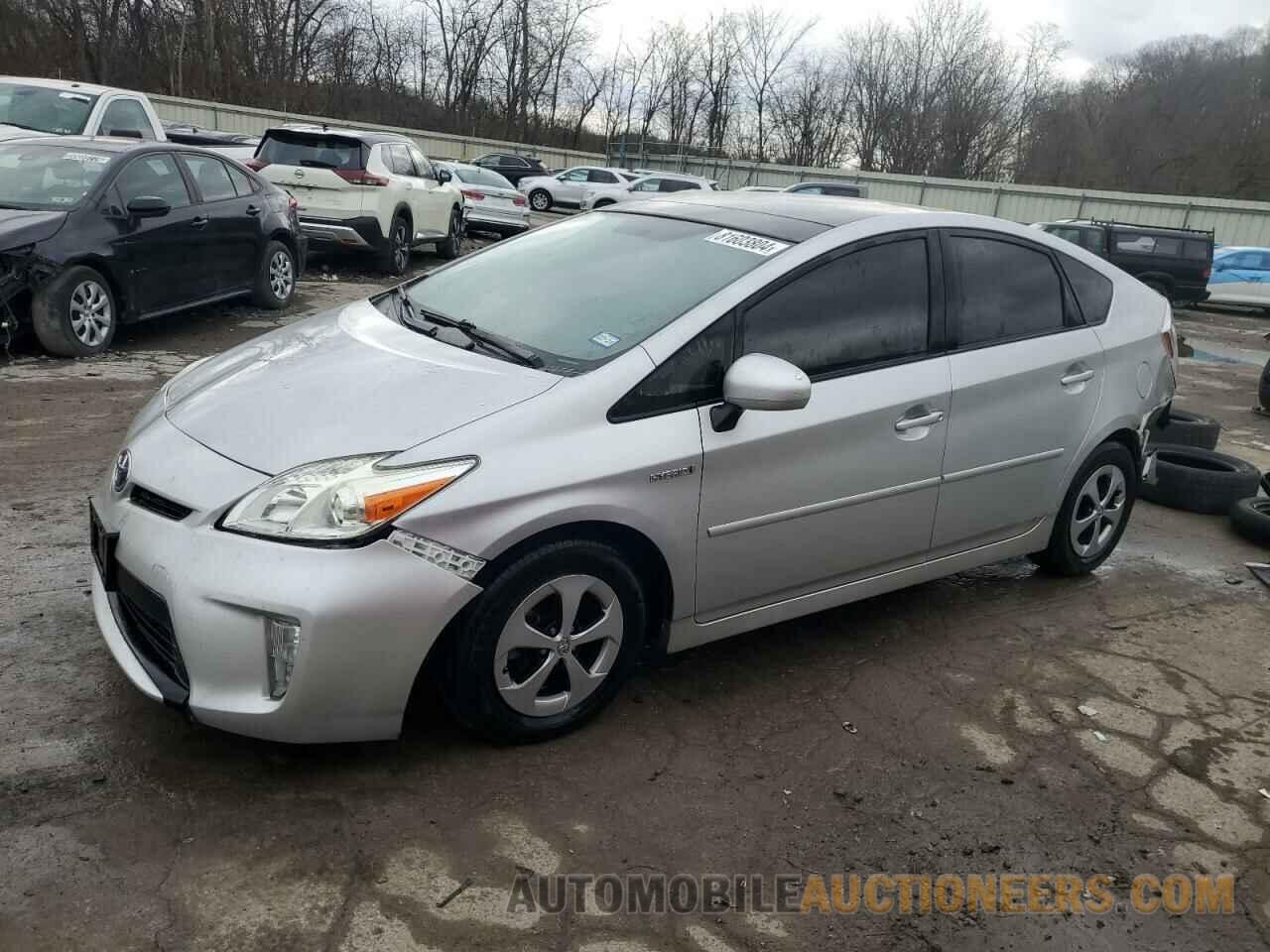 JTDKN3DU7F0417889 TOYOTA PRIUS 2015