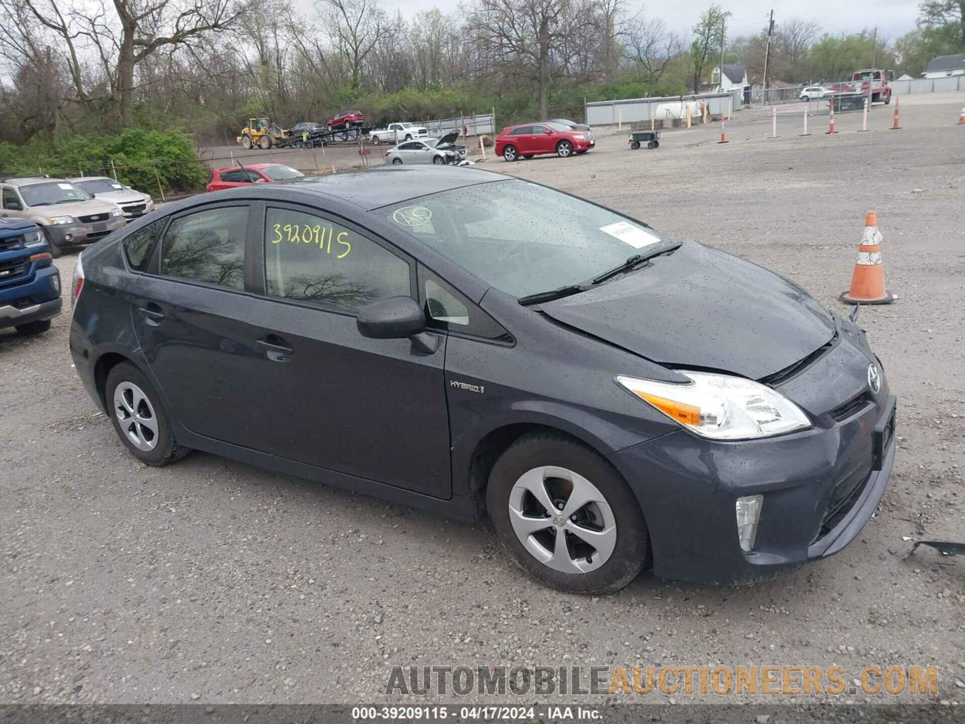 JTDKN3DU7F0420985 TOYOTA PRIUS 2015