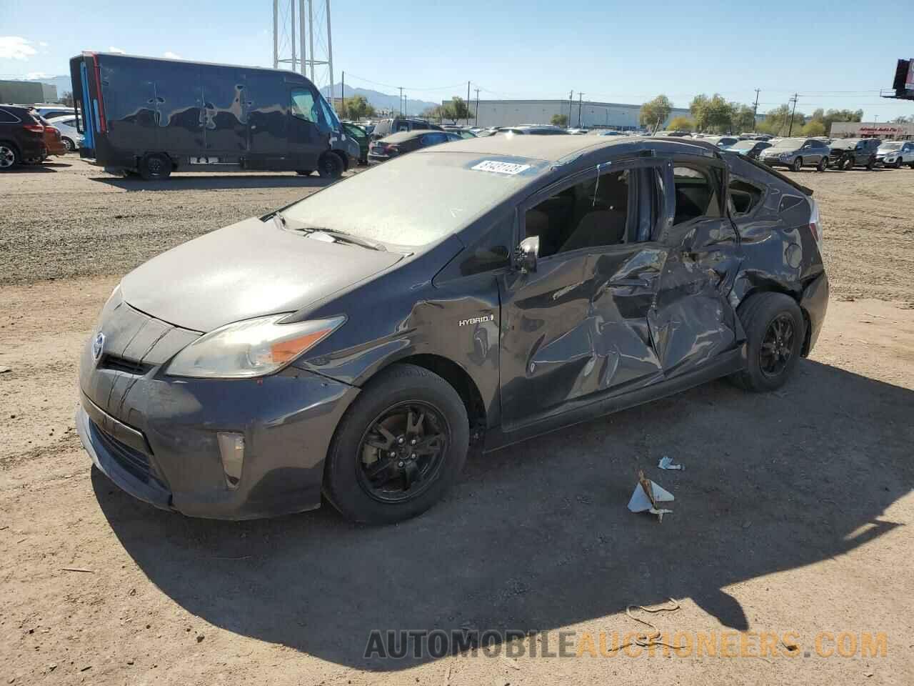 JTDKN3DU7F0423840 TOYOTA PRIUS 2015