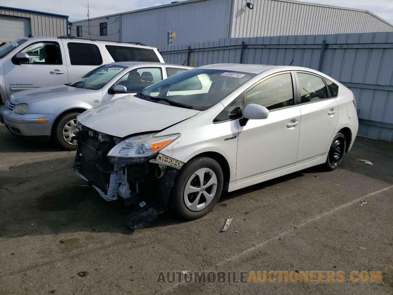 JTDKN3DU7F0425037 TOYOTA PRIUS 2015