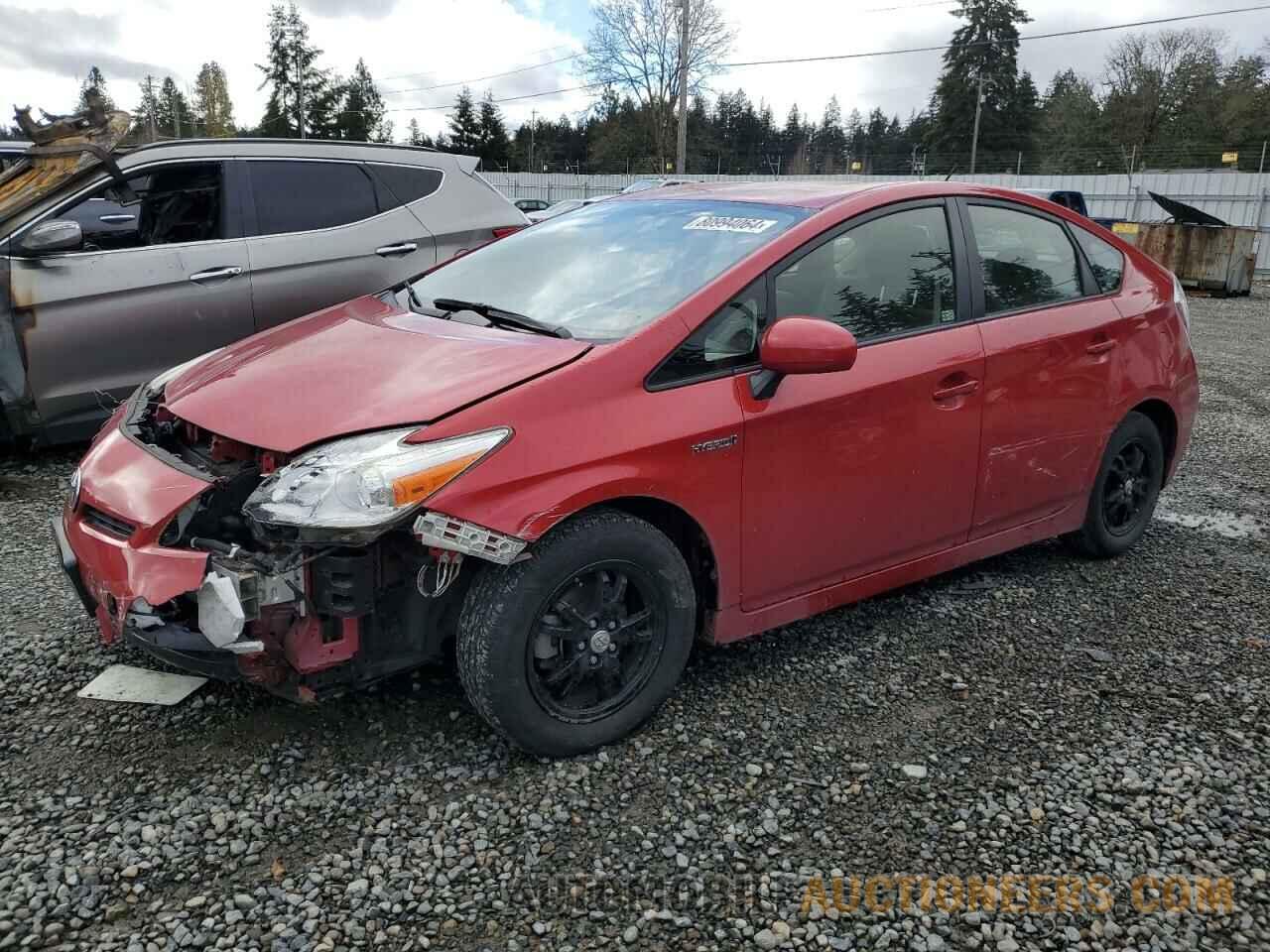 JTDKN3DU7F0428567 TOYOTA PRIUS 2015