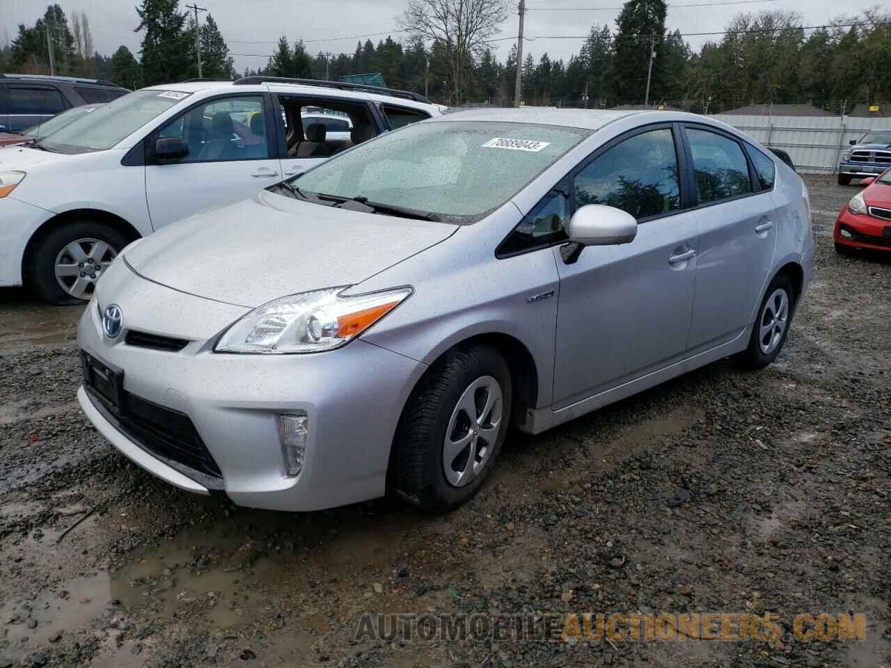 JTDKN3DU7F0429864 TOYOTA PRIUS 2015