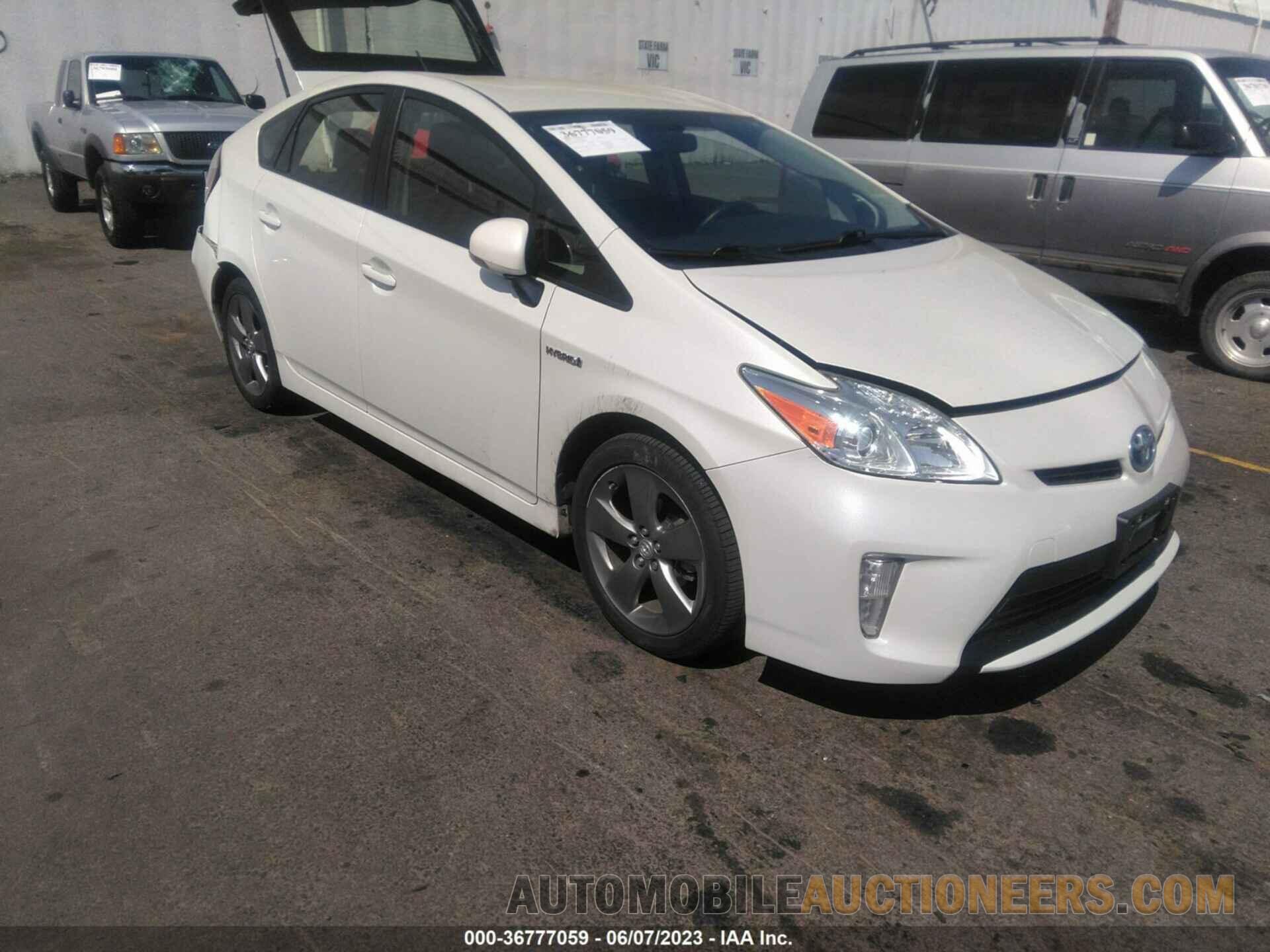 JTDKN3DU7F0429914 TOYOTA PRIUS 2015