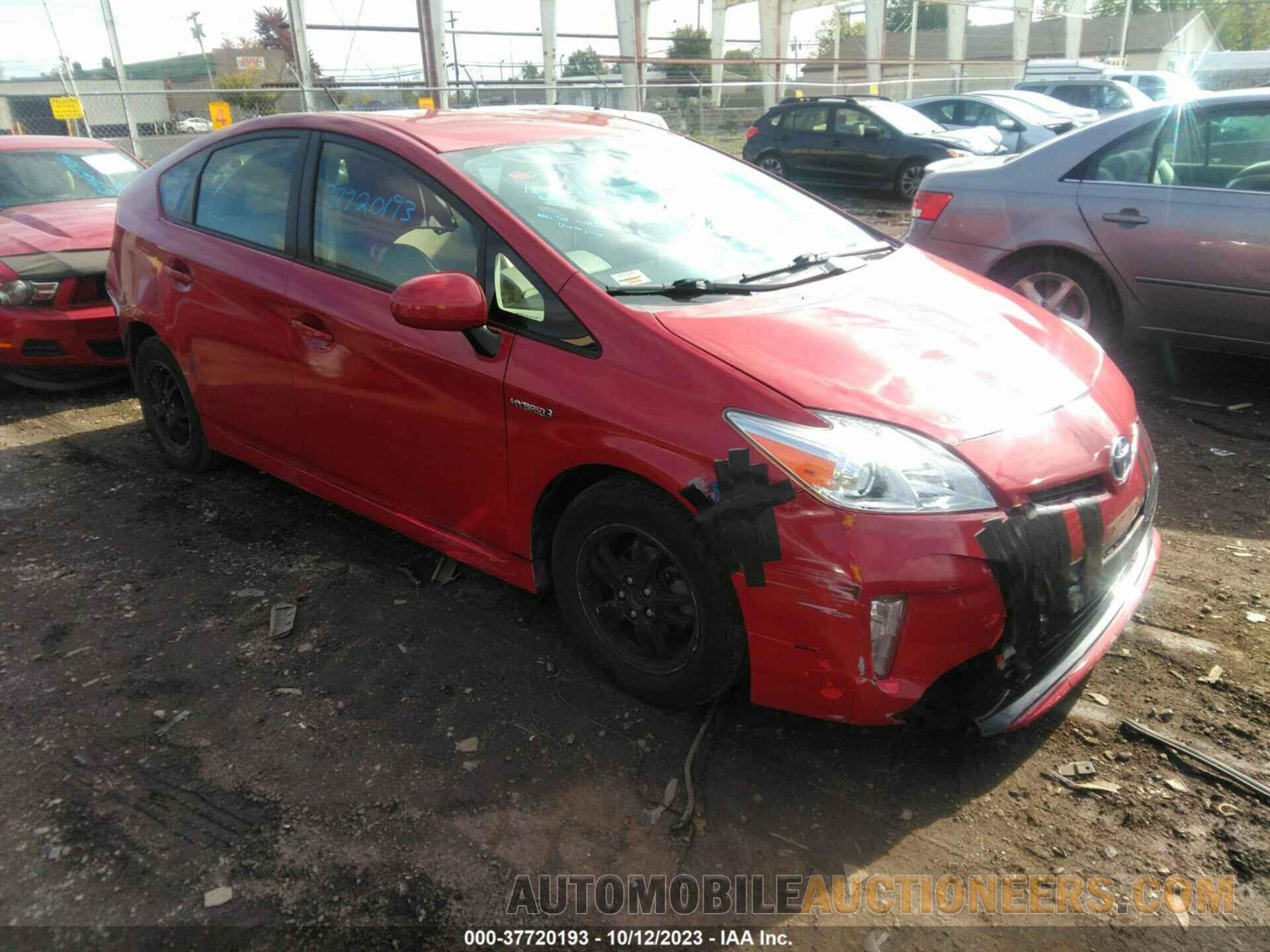 JTDKN3DU7F0432408 TOYOTA PRIUS 2015