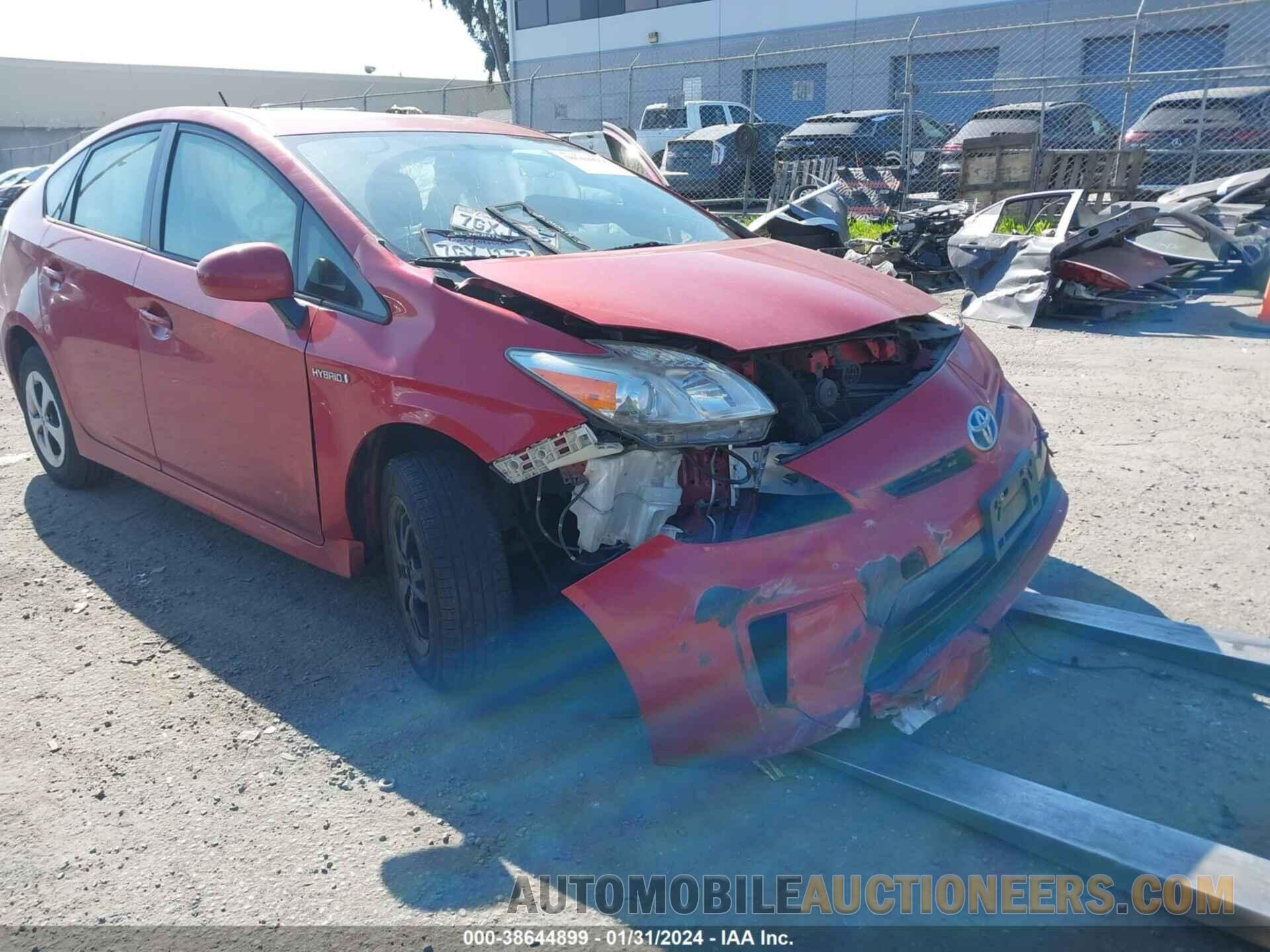 JTDKN3DU7F0432764 TOYOTA PRIUS 2015