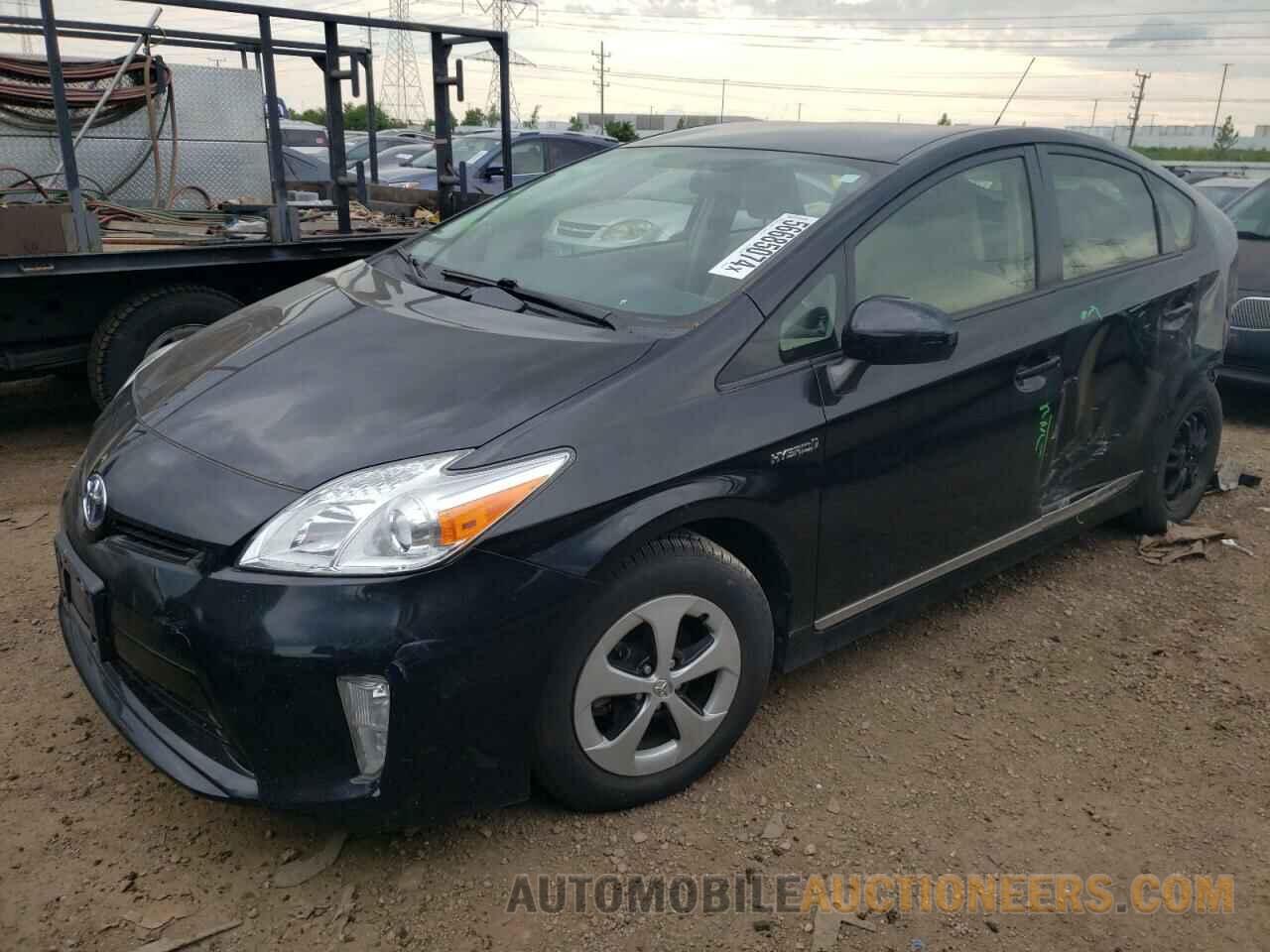 JTDKN3DU7F0434739 TOYOTA PRIUS 2015