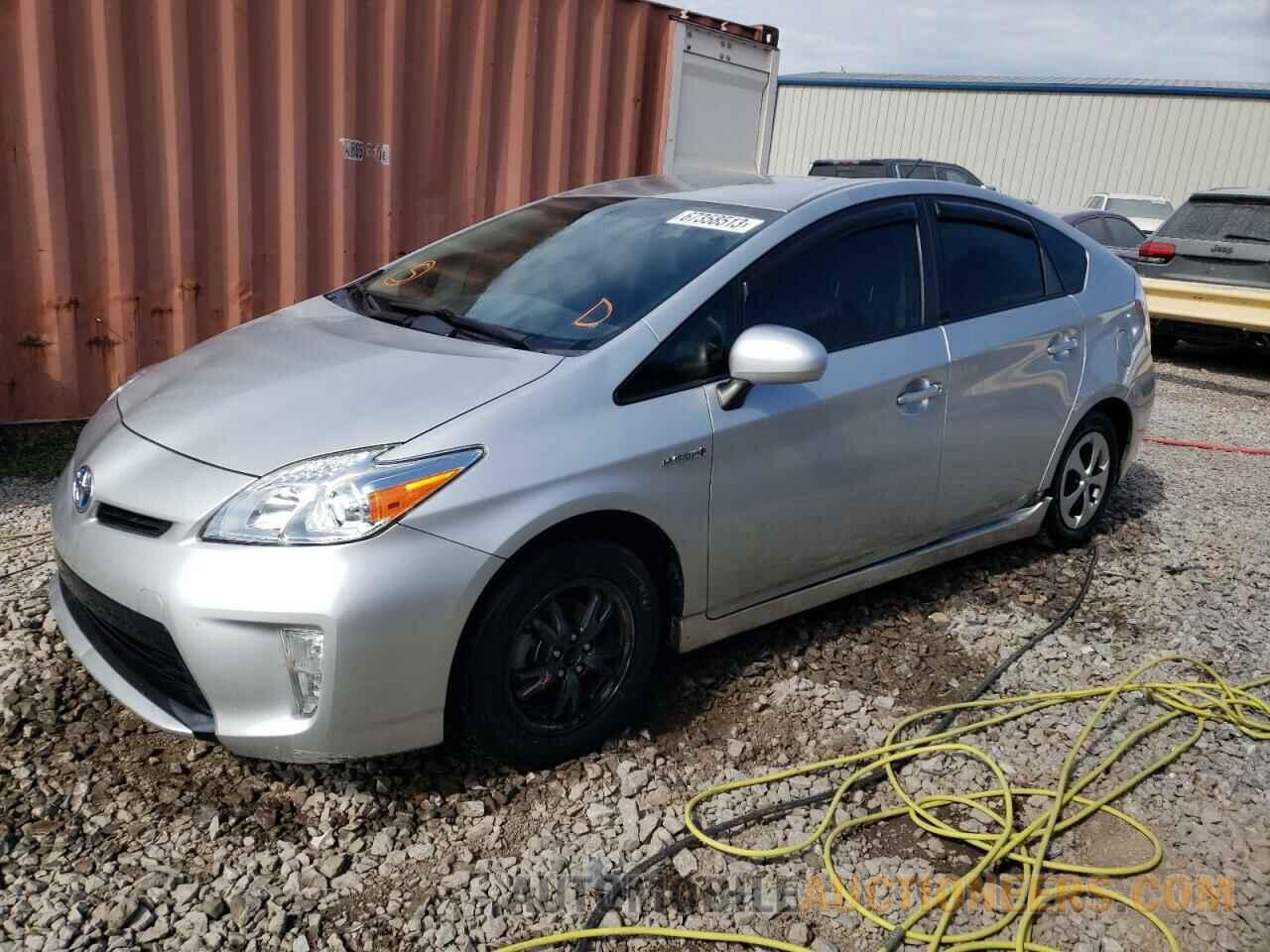 JTDKN3DU7F0435650 TOYOTA PRIUS 2015