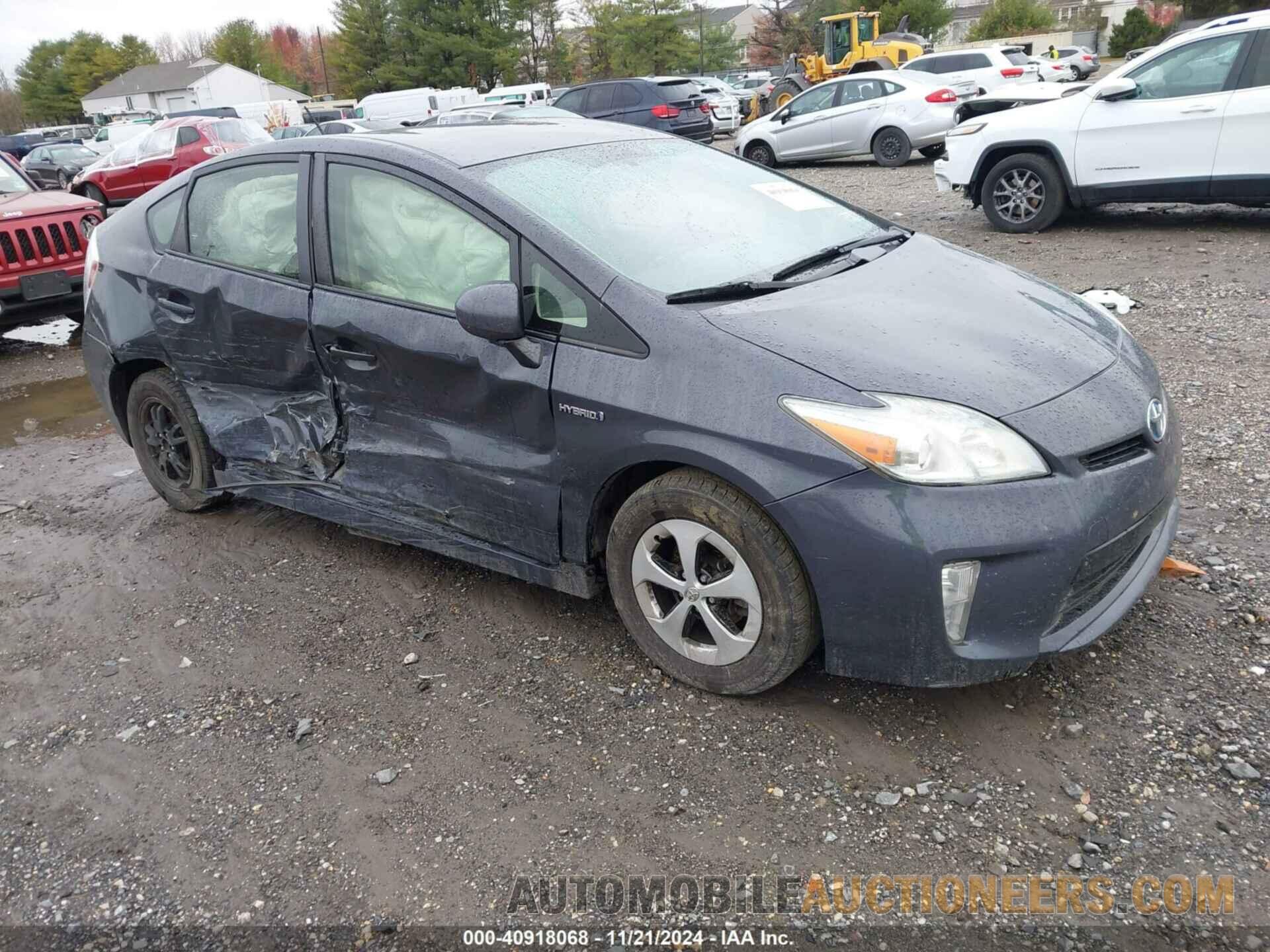 JTDKN3DU7F0436569 TOYOTA PRIUS 2015