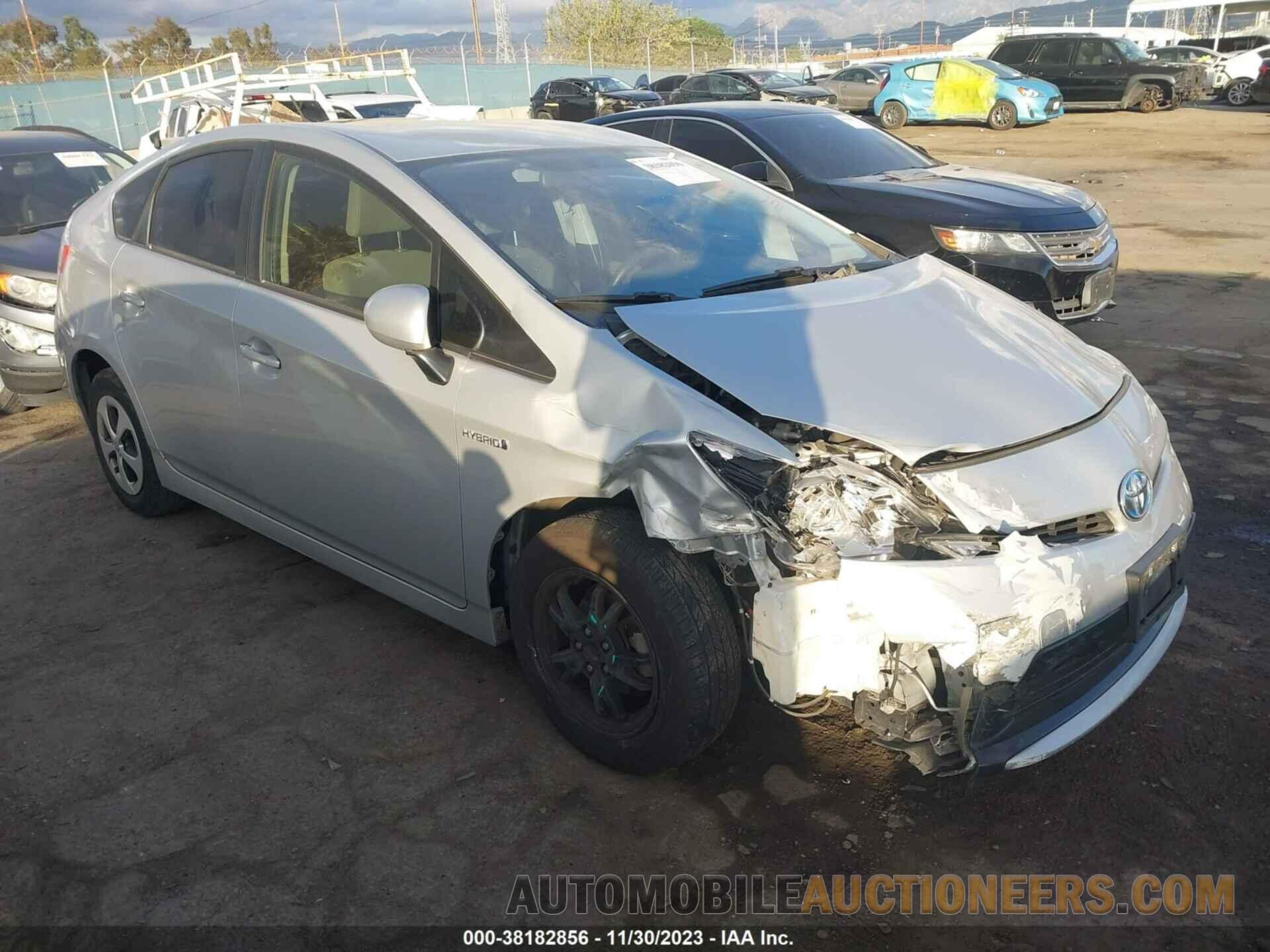 JTDKN3DU7F0438029 TOYOTA PRIUS 2015