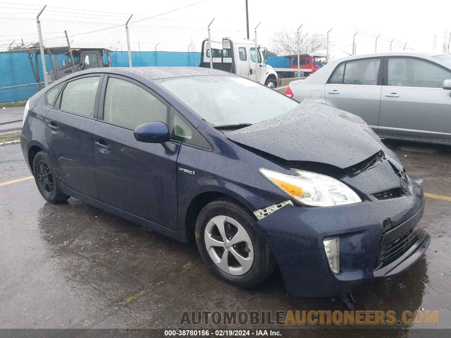 JTDKN3DU7F0438421 TOYOTA PRIUS 2015