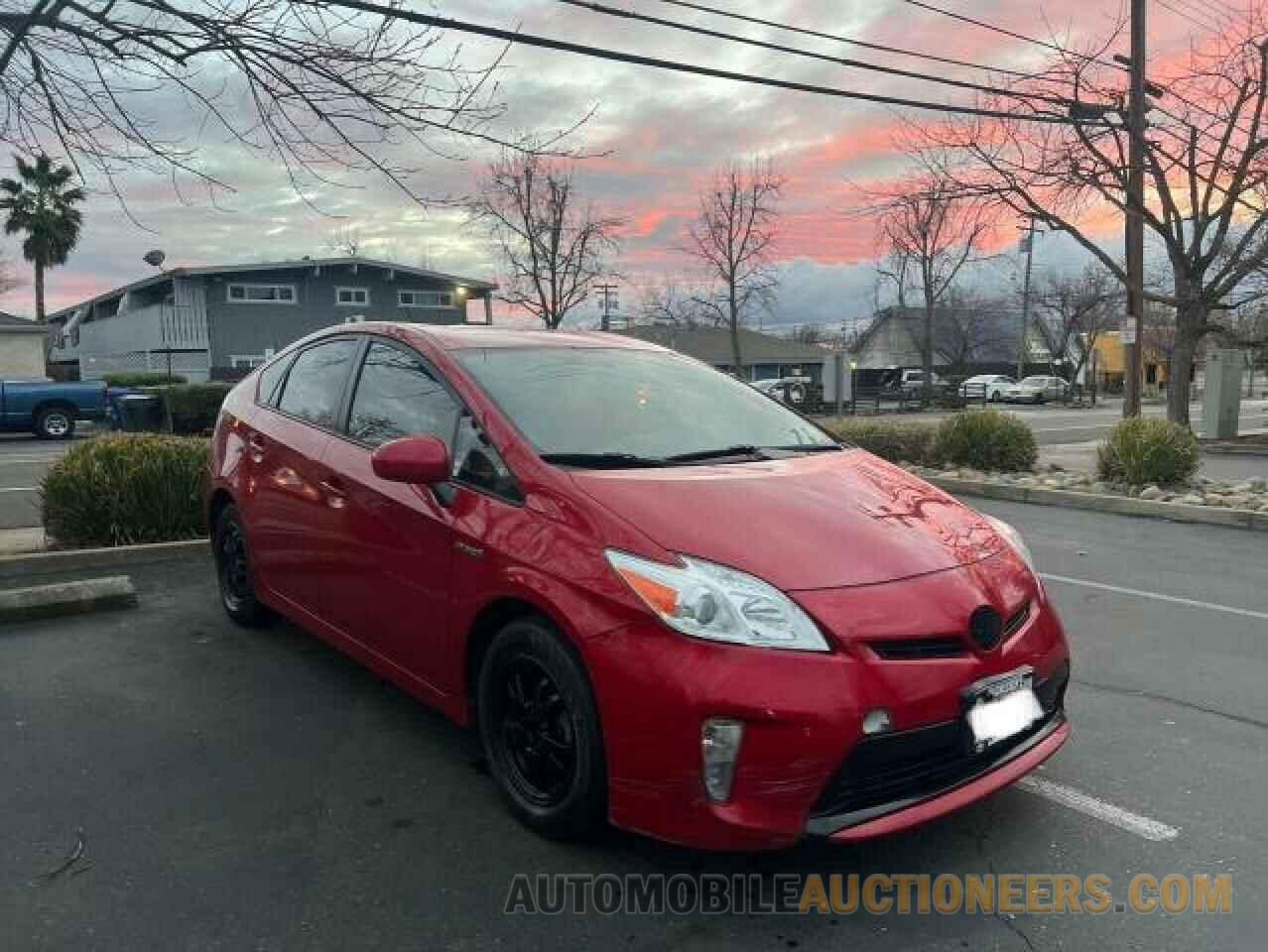 JTDKN3DU7F0439388 TOYOTA PRIUS 2015