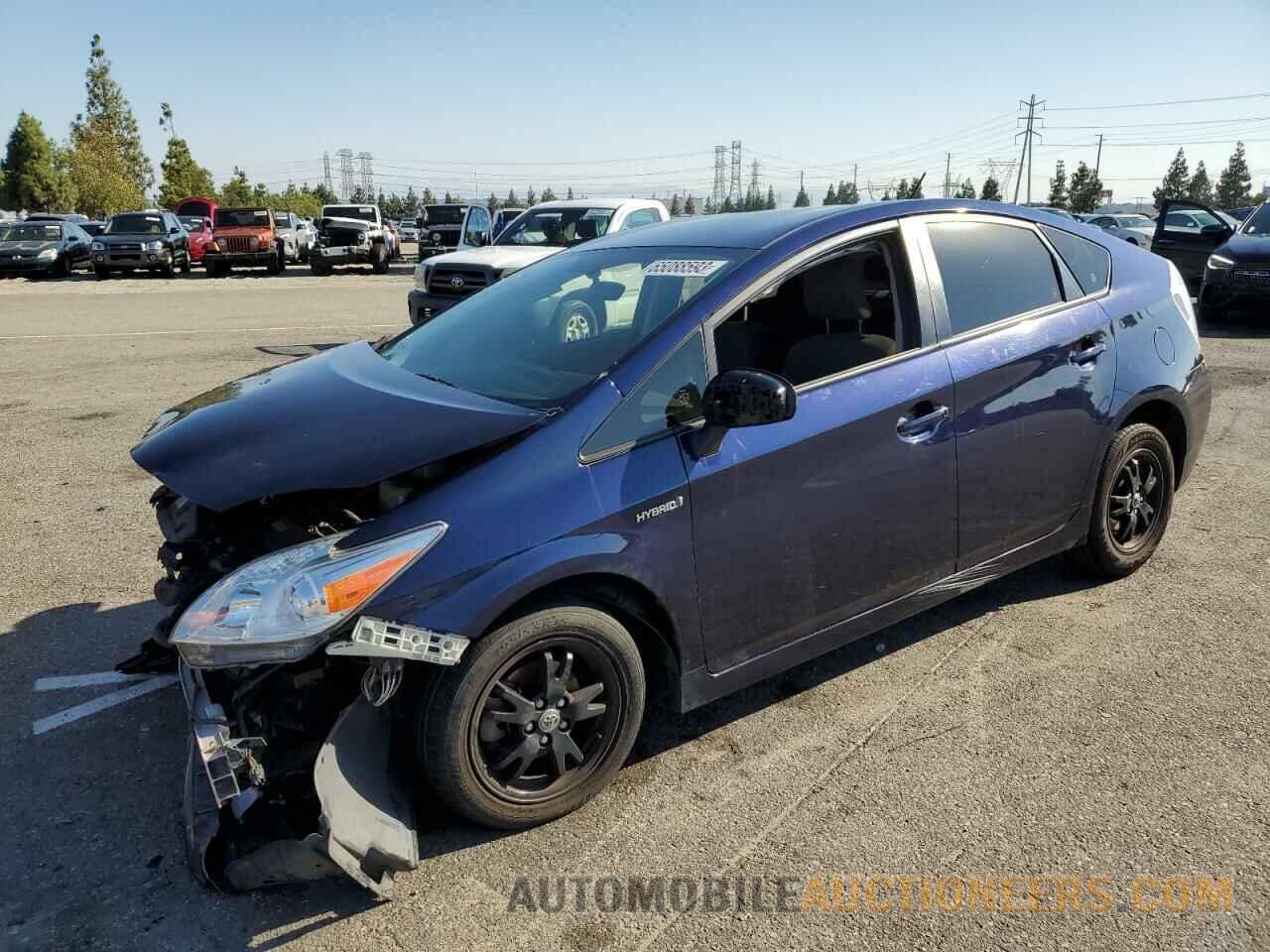 JTDKN3DU7F0442680 TOYOTA PRIUS 2015