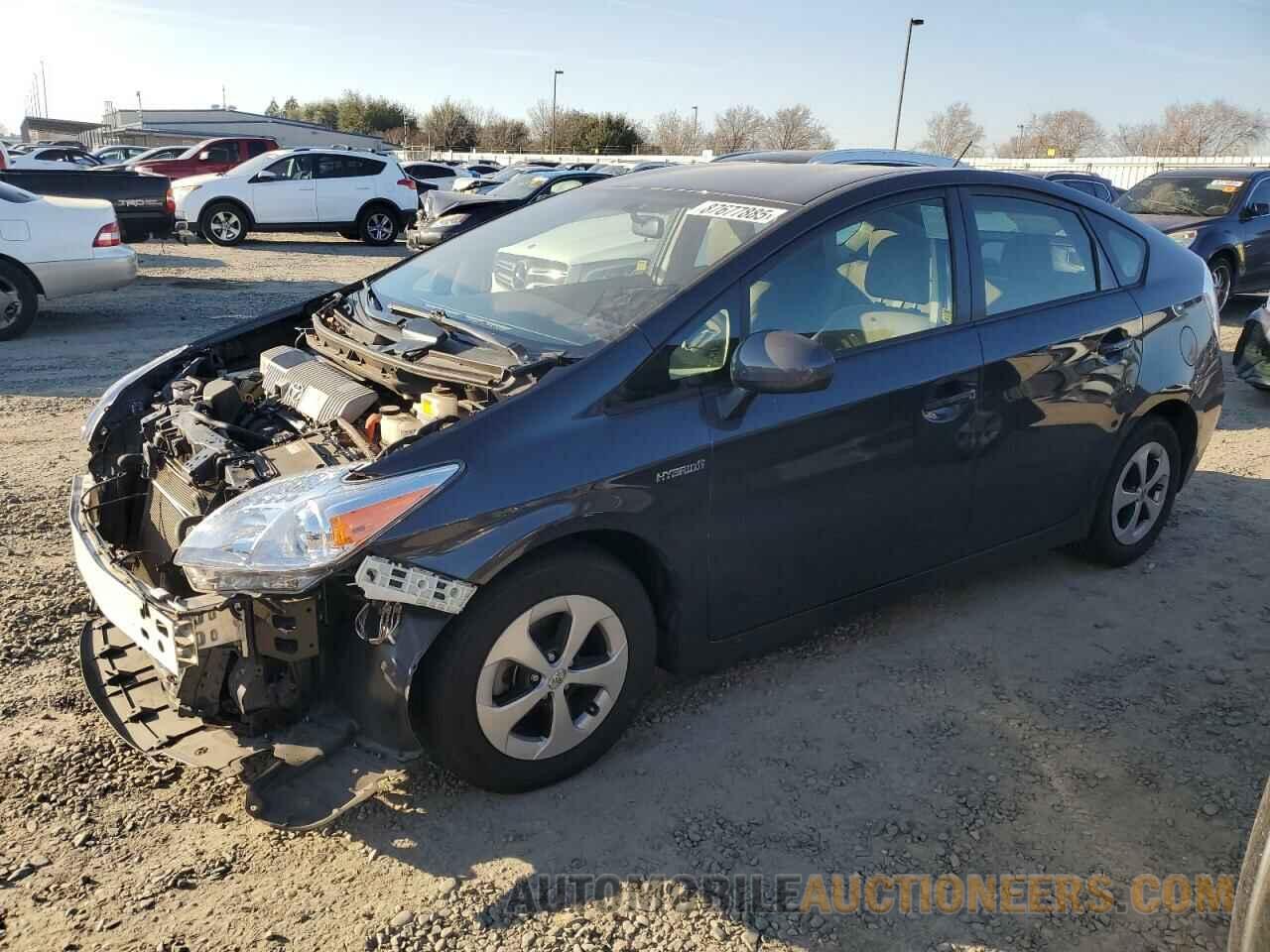 JTDKN3DU7F0444963 TOYOTA PRIUS 2015