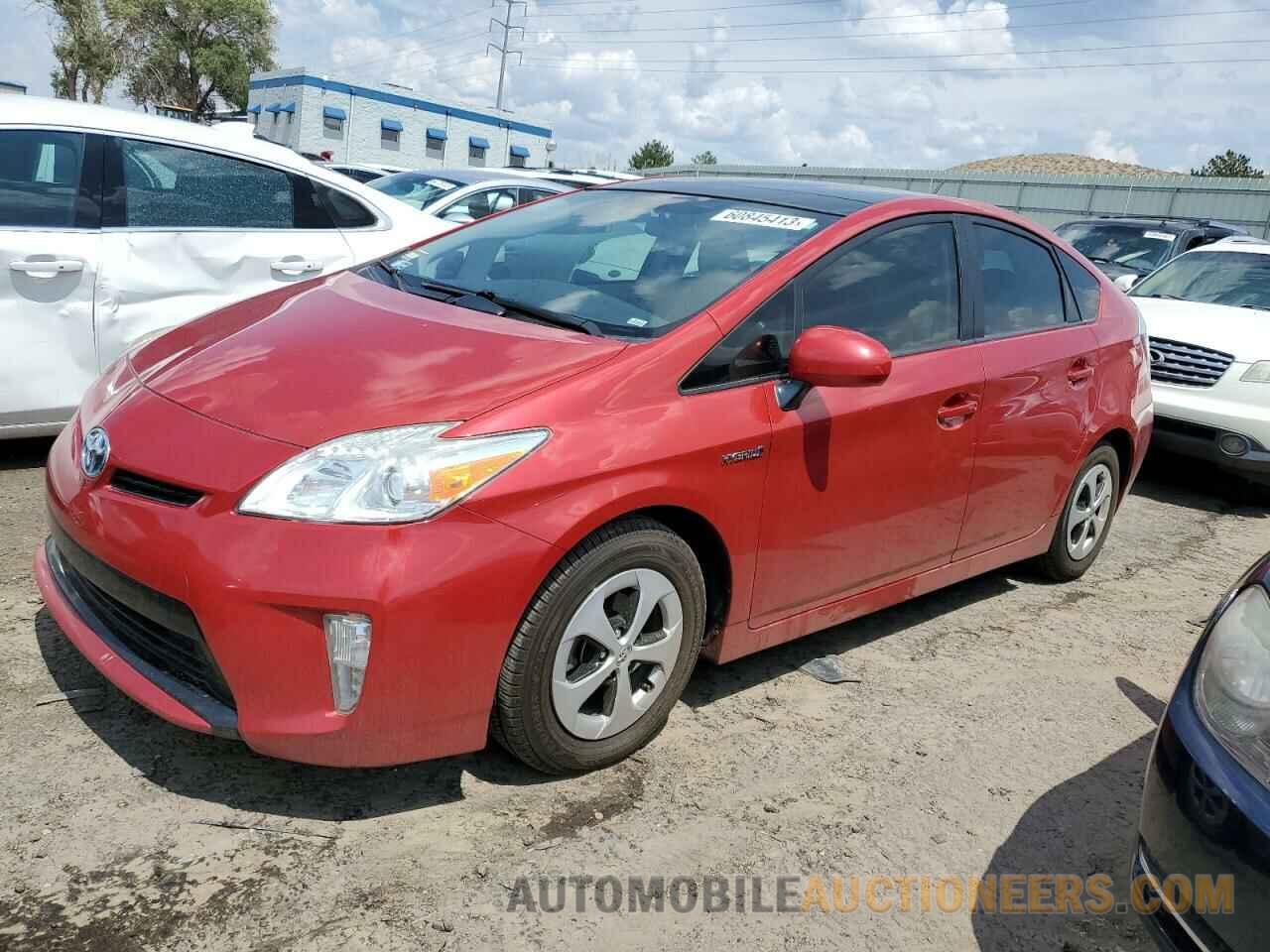 JTDKN3DU7F0451637 TOYOTA PRIUS 2015