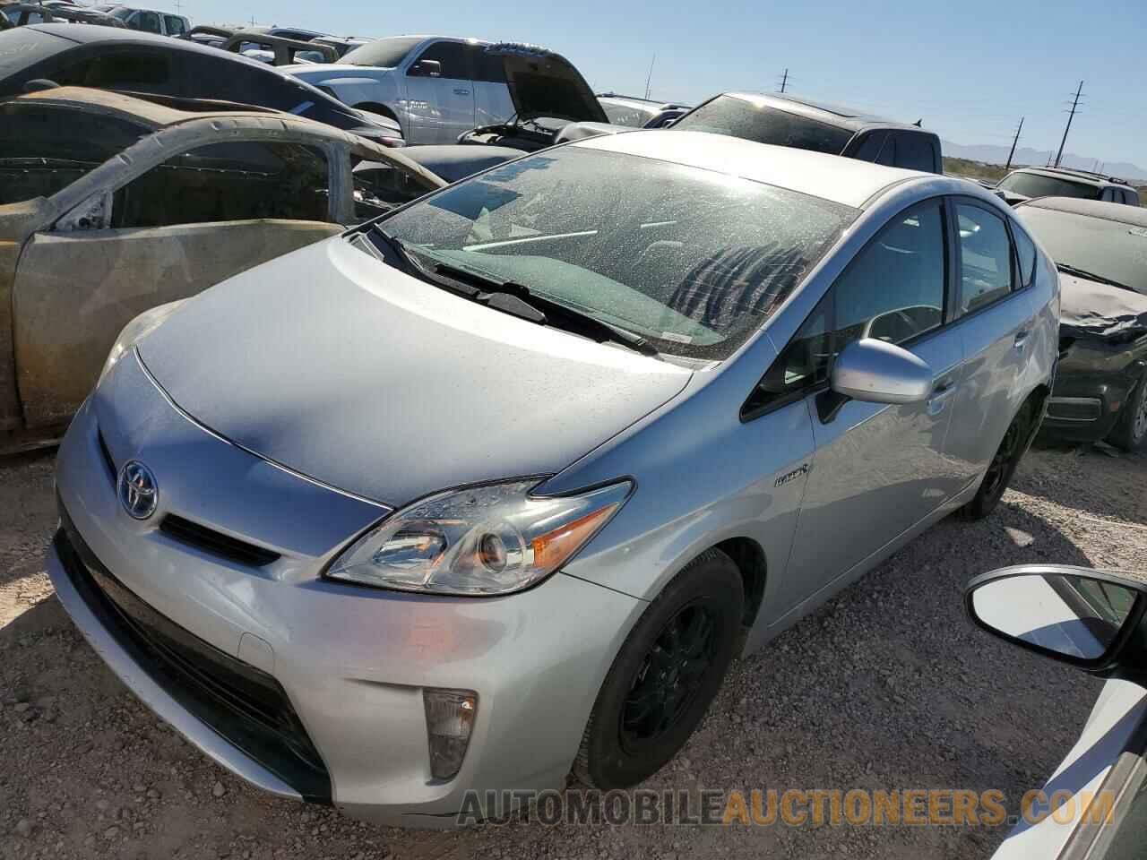 JTDKN3DU7F0454568 TOYOTA PRIUS 2015