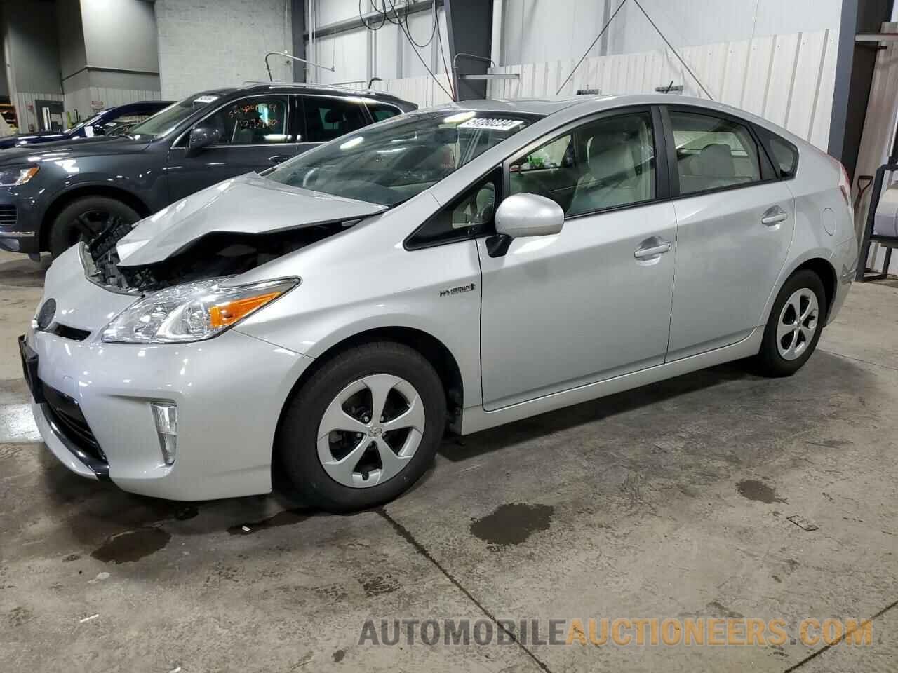 JTDKN3DU7F0454828 TOYOTA PRIUS 2015