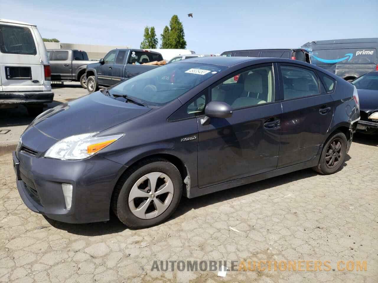 JTDKN3DU7F0457910 TOYOTA PRIUS 2015