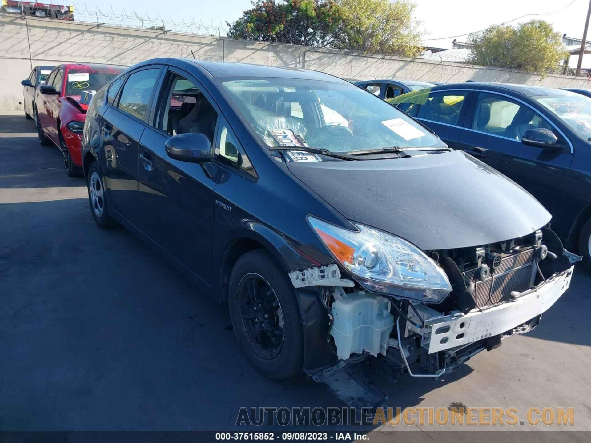 JTDKN3DU7F0461021 TOYOTA PRIUS 2015