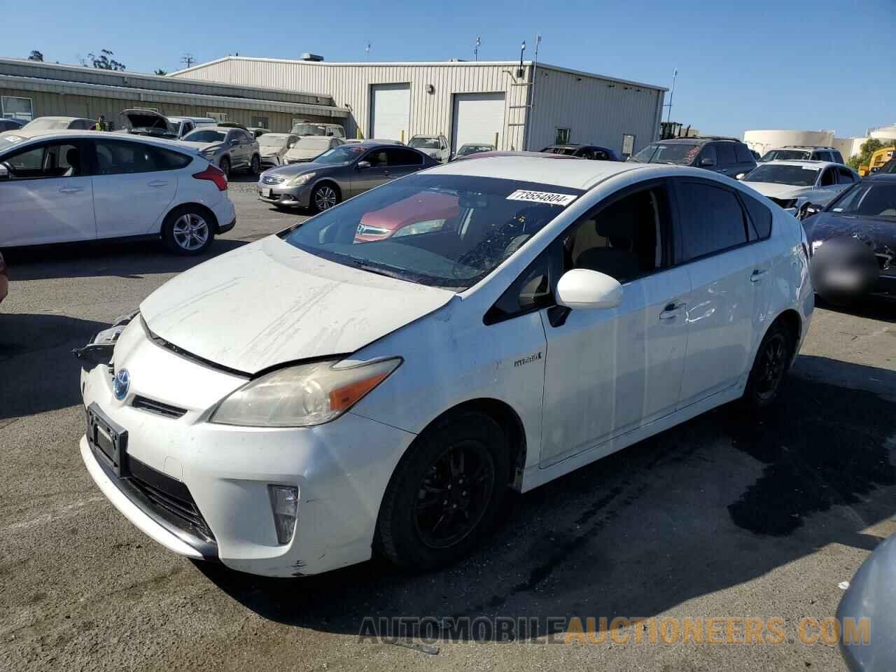 JTDKN3DU7F0461536 TOYOTA PRIUS 2015