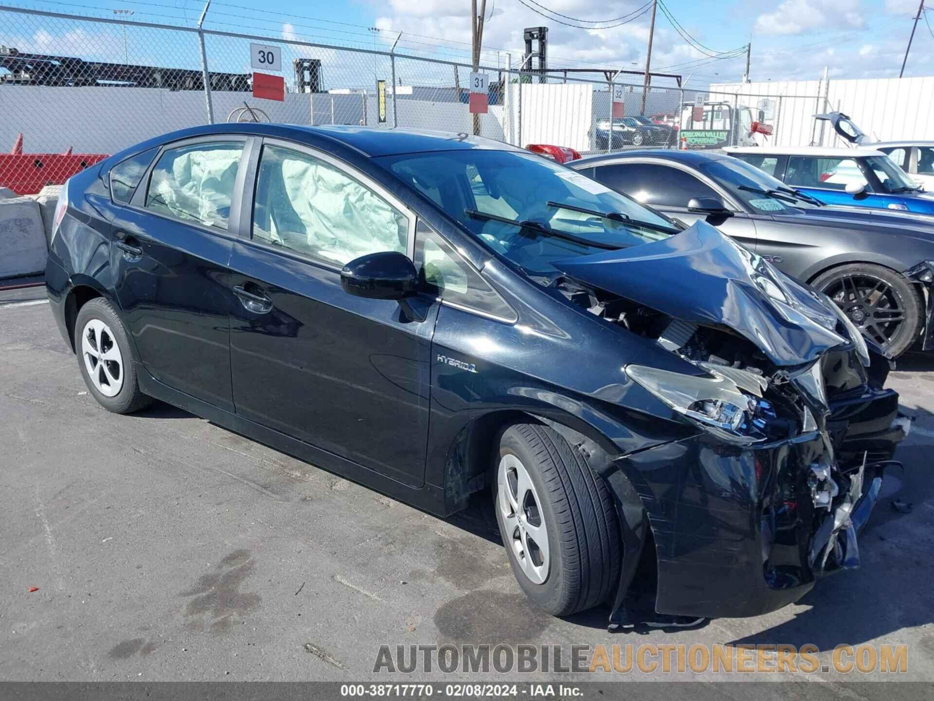 JTDKN3DU7F0466817 TOYOTA PRIUS 2015